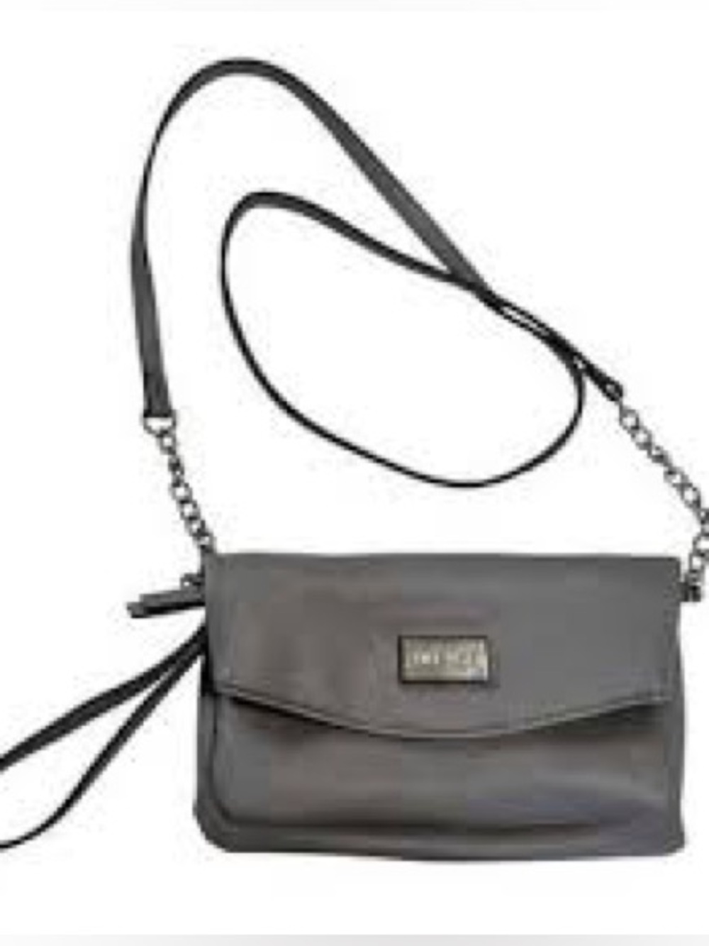 Nine West Foldover Crossbody Clutch Wristlet Purse
